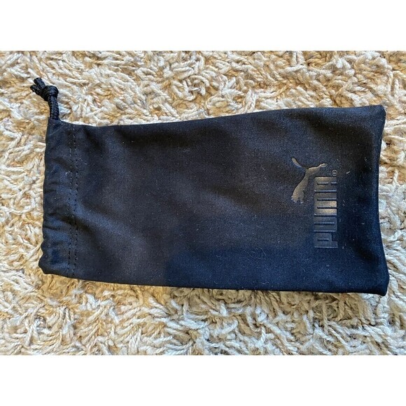 Puma Square Sunglasses Mens PE00475-006 Orange Rims Violet Lenses UV Pro… - Picture 7 of 8